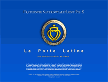 Tablet Screenshot of laportelatine.org